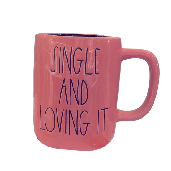 Rae Dunn Single and loving it mug - Picture 4 of 8